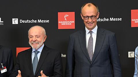 Merz erhofft sich von der Hannover-Messe ein Zeichen der Zuversicht