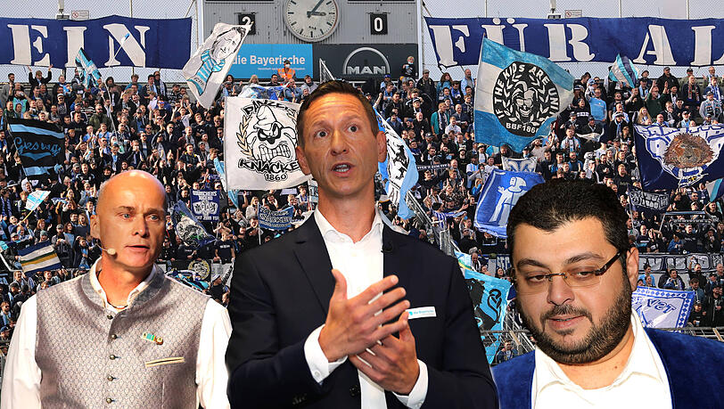 Robert Reisinger, Marc-Nicolai Pfeifer, Hasan Ismaik: Jeder gegen jeden beim TSV 1860.
