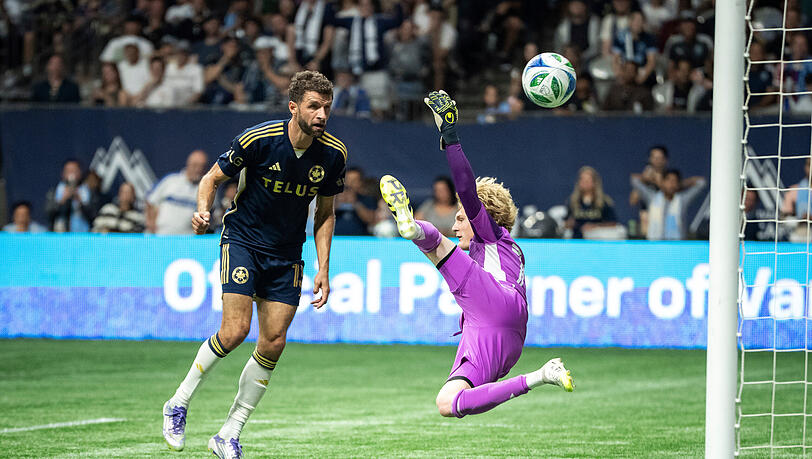 Dreimal netzte Thomas Müller gegen Philadelphia ein.