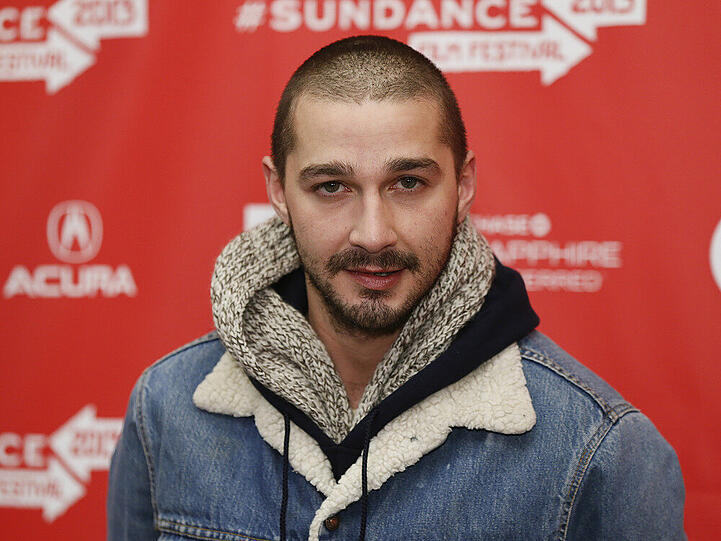Shia LaBeouf auf dem Sundance Filmfestival
