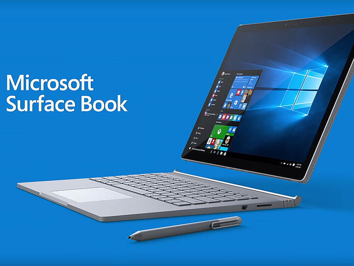 Microsoft hat unter anderem das Surface Book vorgestellt