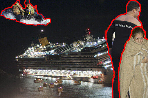 Drama am späten Abend des 13. Januar: Das Kreuzfahrtschiff "Costa Concordia" havariert. Sehen Sie jetzt Fotos von der Schicksalsnacht in der AZ-Bilderstrecke