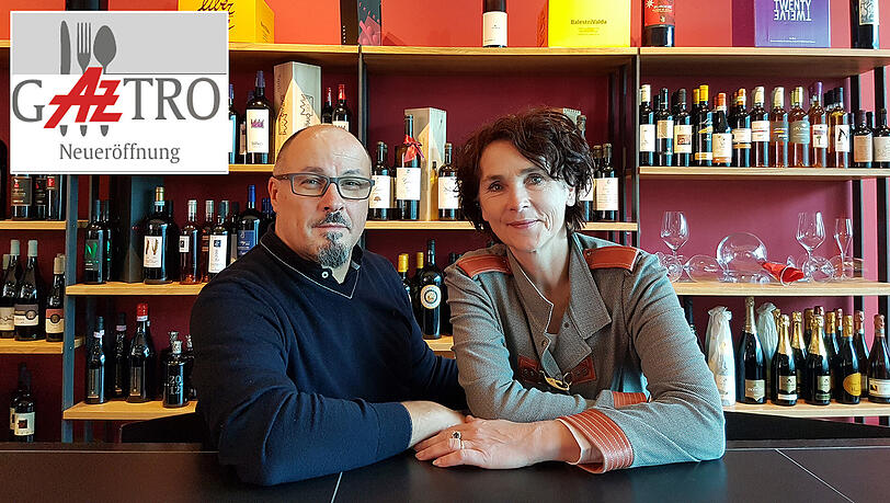Carlo Franchi und Brigitte Grung besuchen ihre Weinlieferanten persönlich. Carlo Franchi und Brigitte Grung besuchen ihre Weinlieferanten persönlich.