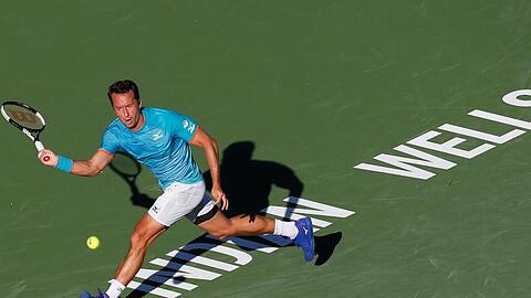 Für Philipp Kohlschreiber ist das Turnier in Indian Wells beendet.
