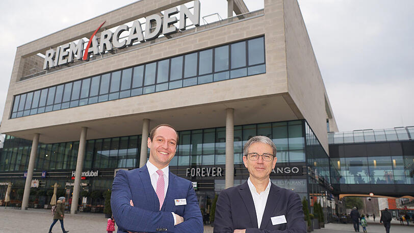 Center-Chef Ivica Pavusek und Architekt Ludwig Wappner.