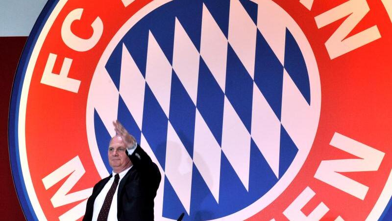 Uli Hoeneß auf der Mitgliederversammlung. Foto:Frank Leonhardt/Archivbild Uli Hoeneß auf der Mitgliederversammlung. Foto:Frank Leonhardt/Archivbild
