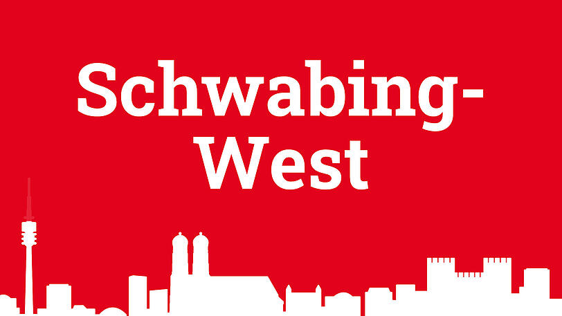 Der Stadtbezirk Schwabing-West (4). Der Stadtbezirk Schwabing-West (4).