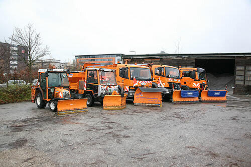 Der Winterdienst: Volle Power gegen den Schnee