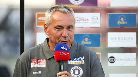 Der ehemalige Löwen-Coach Peter Pacult.