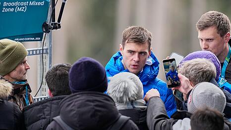 Wladyslaw Heraskewytsch sprach nach dem Training mit Journalisten.