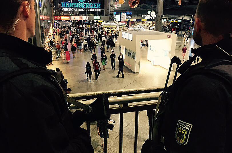 Am Hauptbahnhof muss die Bundespolizei täglich Auskünfte geben.