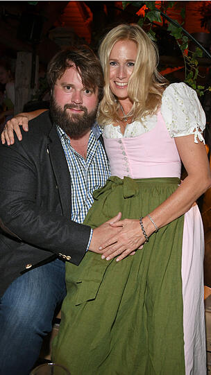 Antoine Monot Jr mit Stefanie Sick