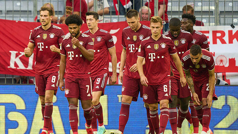 Die Bayern sind trotz der Niederlage gegen Frankfurt weiterhin der Meister-Favorit.