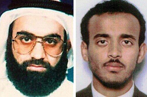 Scheich Mohammed (links)und Ramzi Binalshibh sind zwei der Angeklagten