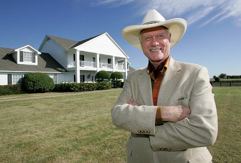Larry Hagman: Bilder aus seinem Leben