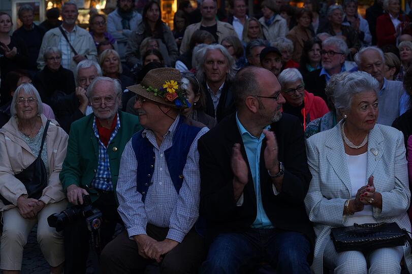 Weitere Bilder vom Ehrenfest für Sigi Sommer auf dem Rindermarkt.