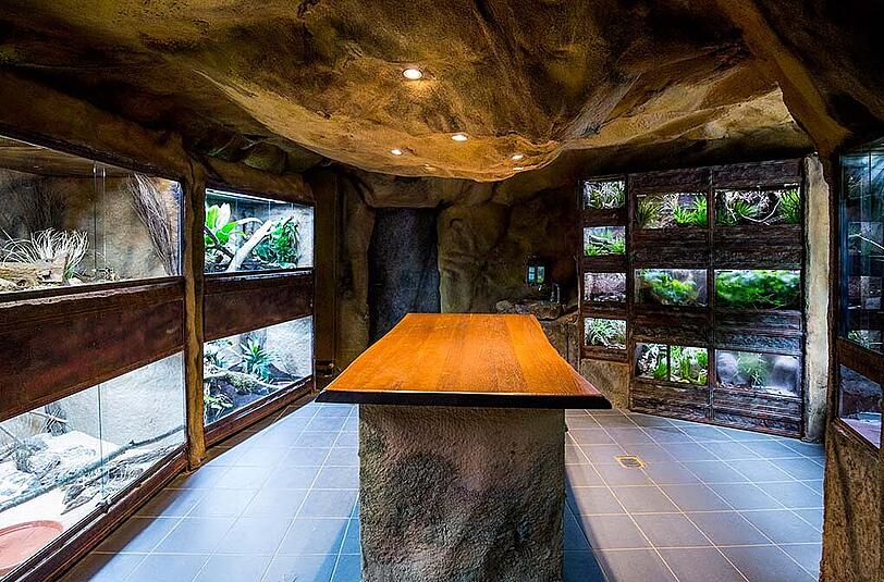 Die neue Entdeckerhöhle im Tierpark Hellabrunn.