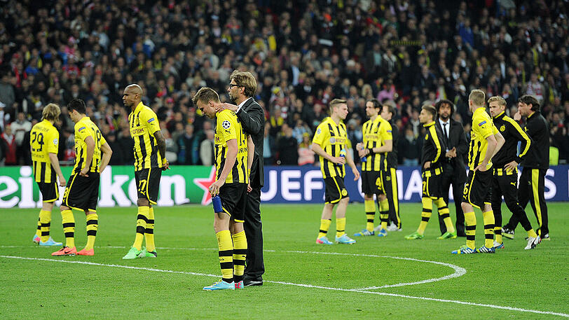 ... Enttäuschung bei Borussia Dortmund.