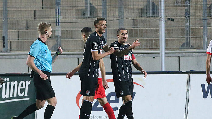 Tor- und Vorlagen-Garanten bei Türkgücü: Petar Sliskovic (l.) und Sercan Sararer.