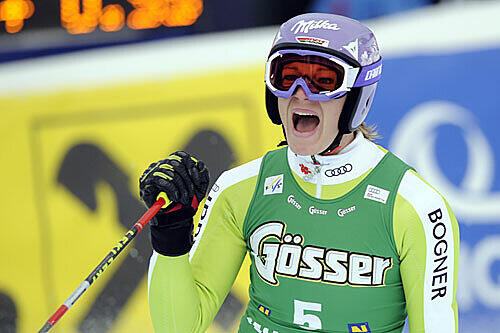 Maria Riesch belegte den zweiten Platz beim Riesenslalom in Semmering