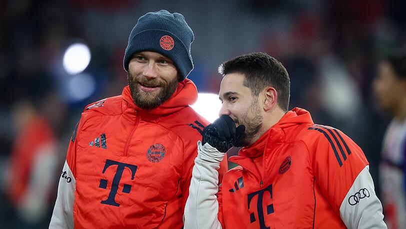 Sein Vertrag läuft beim FC Bayern im Sommer 2027 aus: Konrad Laimer. Sein Vertrag läuft beim FC Bayern im Sommer 2027 aus: Konrad Laimer.