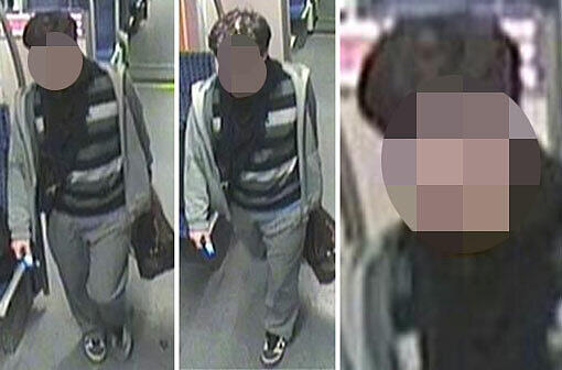 Mit diesen Fotos hatte die Polizei nach einem Mann gefahndet, der einen Zugbegleiter ins S-Bahngleis geschubst haben soll. Der Mann wurde schwer verletzt