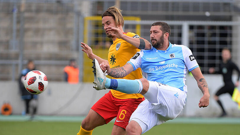 Immer mit viel Einsatz: Sascha Mölders (re.) für den TSV 1860.