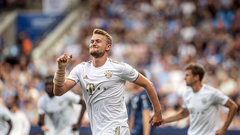 Zum ersten Mal in der Startelf und gleich mit einem Treffer: Matthijs de Ligt.