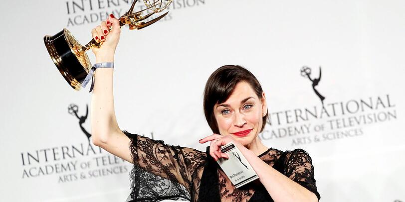 Christiane Paul gewann den Emmy als beste Schauspielerin in "Unter dem Radar".
