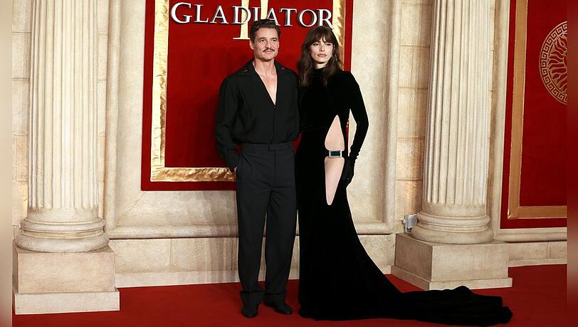Pedro Pascals Schwester Lux stahl bei der "Gladiator II"-Premiere am Mittwoch in London allen die Show.
