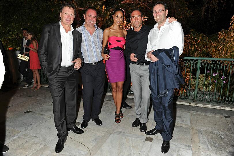 Gipfeltreffen der Sportstars bei den Laureus Awards in Rio de Janeiro. Sehen Sie hier, welche Promis sich noch auf der Welcome Party blicken ließen.