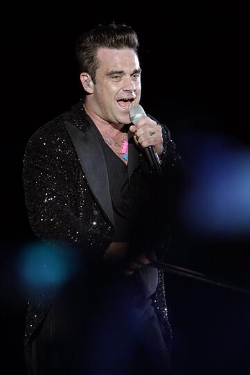 Mehr Bilder vom Robbie Williams Konzert im Olympiastadion.