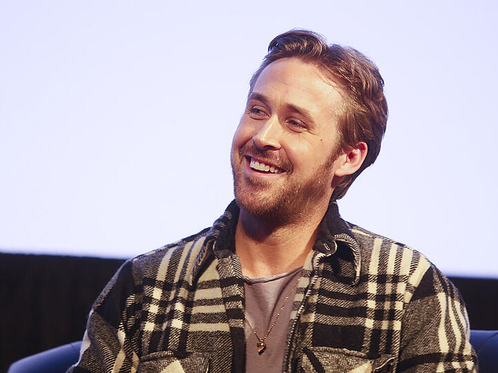 Ryan Gosling wurde bei seiner Film-Präsentation überrascht