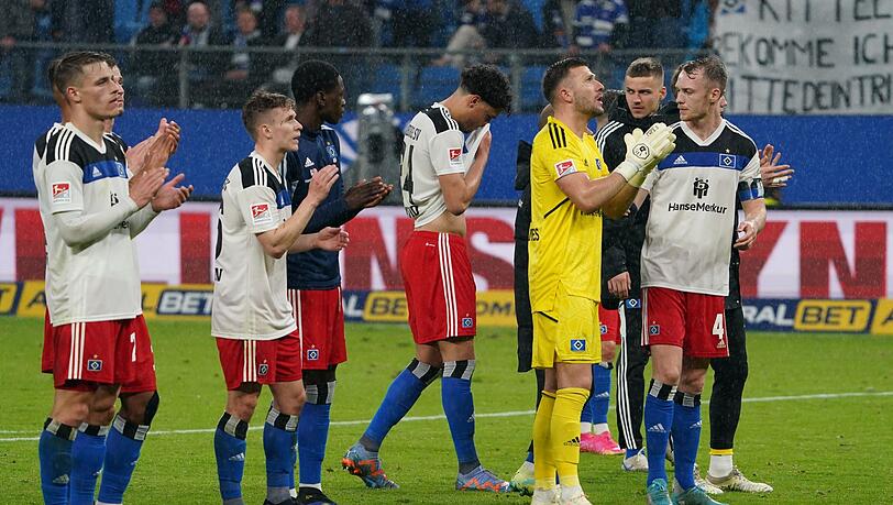 Die HSV-Profis konnten sich gegen Paderborn nur für einen Punkt bedanken.
