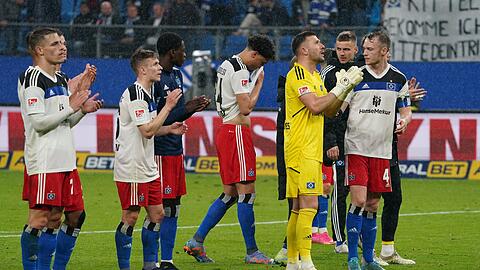Die HSV-Profis konnten sich gegen Paderborn nur für einen Punkt bedanken.