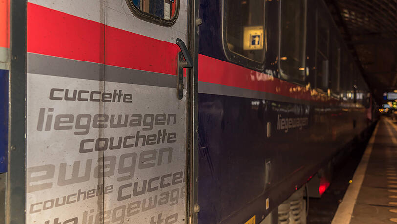 "Wenn jeder ein bisschen Nachtzug betreibt, ist im Wettbewerb der Bahn mit Auto und Flieger nichts gewonnen", so die DB-Sprecherin auf AZ-Anfrage. (Symbolbild)