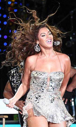 ... sie dürfte eine heiße Show von RnB-Queen Beyoncé Knowles erwarten.