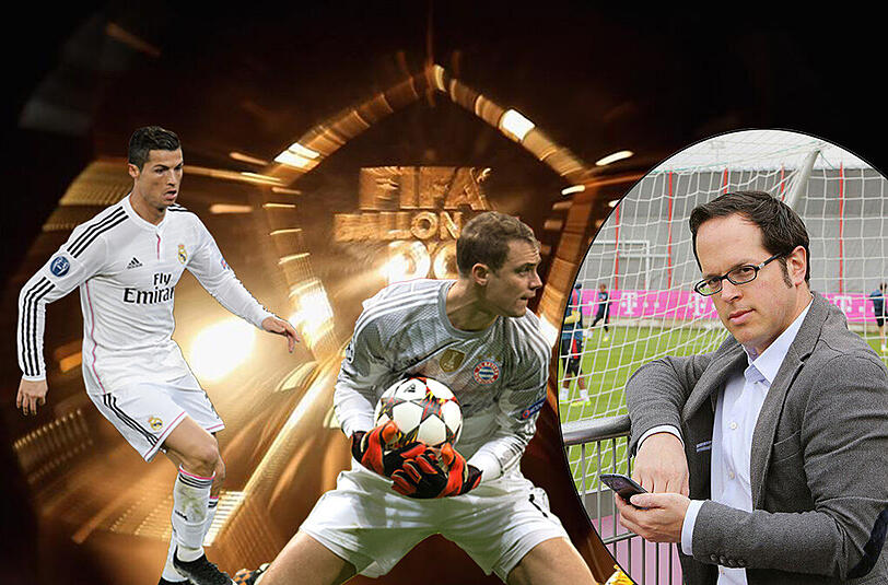 Bayern-Reporter Patrick Strasser spricht über die Wahl des alten und neuen Weltfußballers Cristiano Ronaldo.