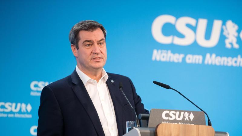 Markus Söder (CSU), Ministerpräsident von Bayern, spricht auf einer Pressekonferenz. Foto: Matthias Balk/dpa Markus Söder (CSU), Ministerpräsident von Bayern, spricht auf einer Pressekonferenz. Foto: Matthias Balk/dpa