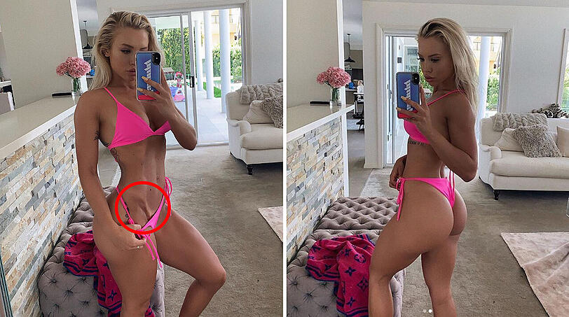 Mit dieser Erhebung sorgt Tammy Hembrow für Furore.