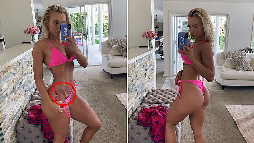 Mit dieser Erhebung sorgt Tammy Hembrow für Furore. Mit dieser Erhebung sorgt Tammy Hembrow für Furore.