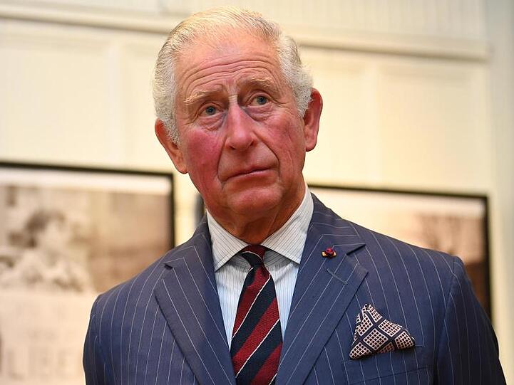 Der britische Prinz Charles sprach den Australiern Mut zu.