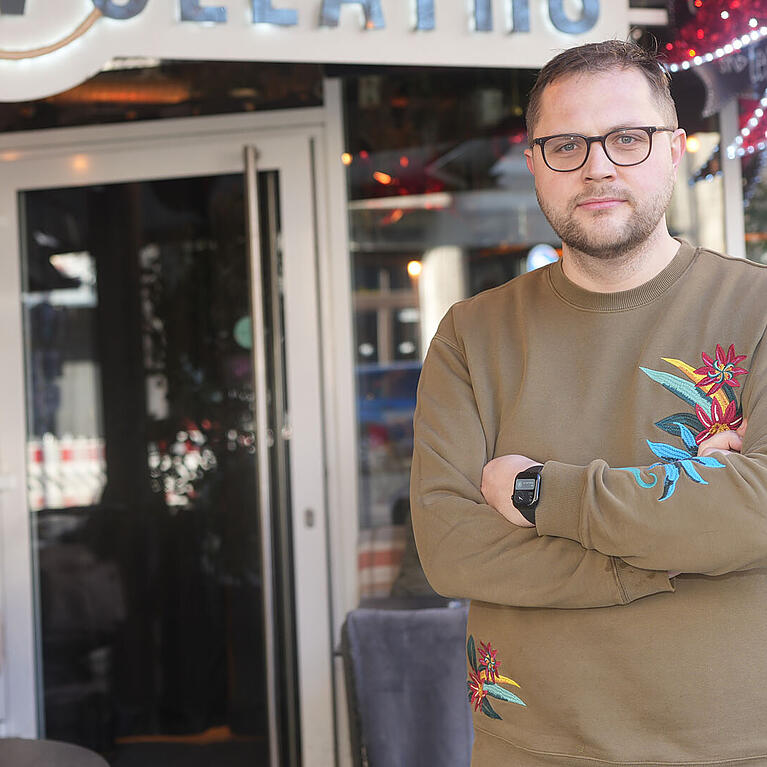 Als Caf&eacute;-Betreiber Andreas Vollath den Einbruch bemerkte, war er zun&auml;chst schockiert.