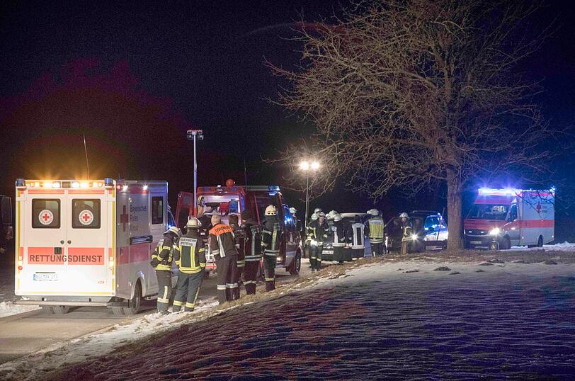 Der Rettungseinsatz in der Nacht zum Samstag.