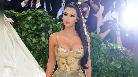 Kim Kardashian bei der Met-Gala 2018.