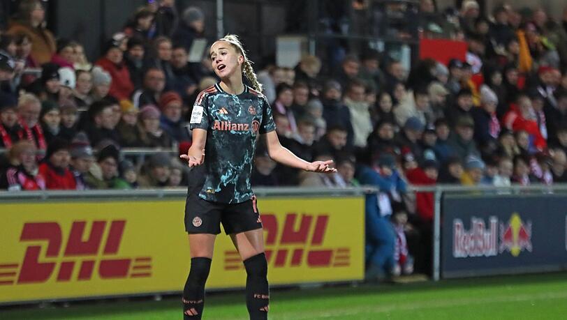Unnötige Spannung in Leipzig: Giulia Gwinn.