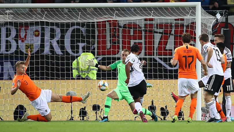 Torschütze zum 1:0: Serge Gnabry. Torschütze zum 1:0: Serge Gnabry.