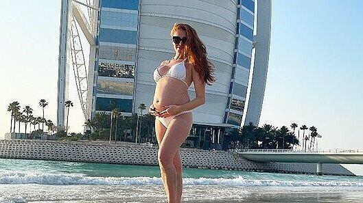 Georgina Fleur Bestatigt Schwangerschaft Zeigt Sie Ihren Babybauch Abendzeitung Munchen