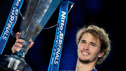 Vor drei Jahren feierte Zverev in Turin seinen zweiten Triumph bei den ATP Finals.
