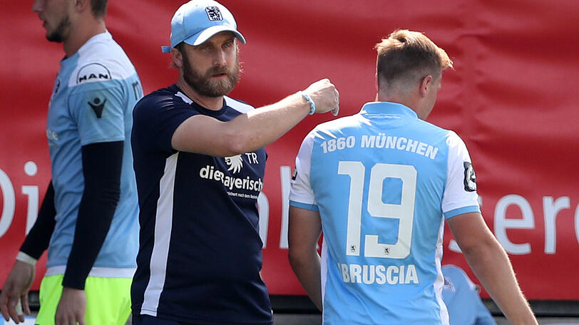 Gemeinsam für die Löwen: Daniel Bierofka und Alessandro Abruscia.